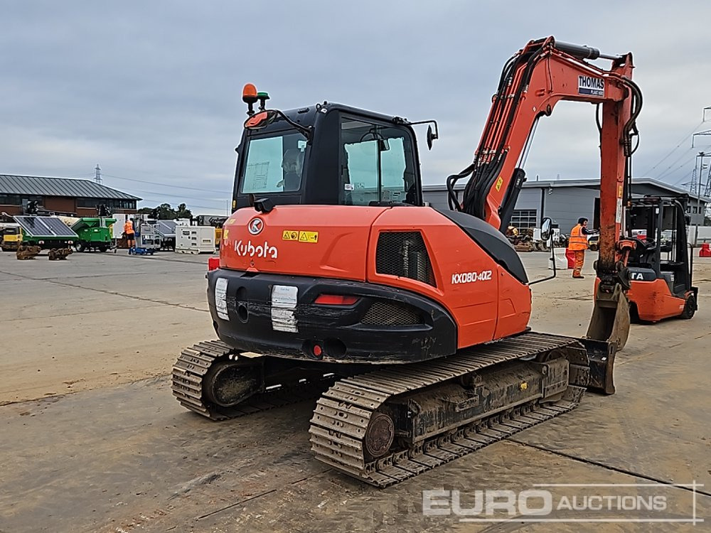 2020 Kubota KX080-4A2 - حفار صغير: صورة 5 2020 Kubota KX080-4A2 - حفار صغير: صورة 5