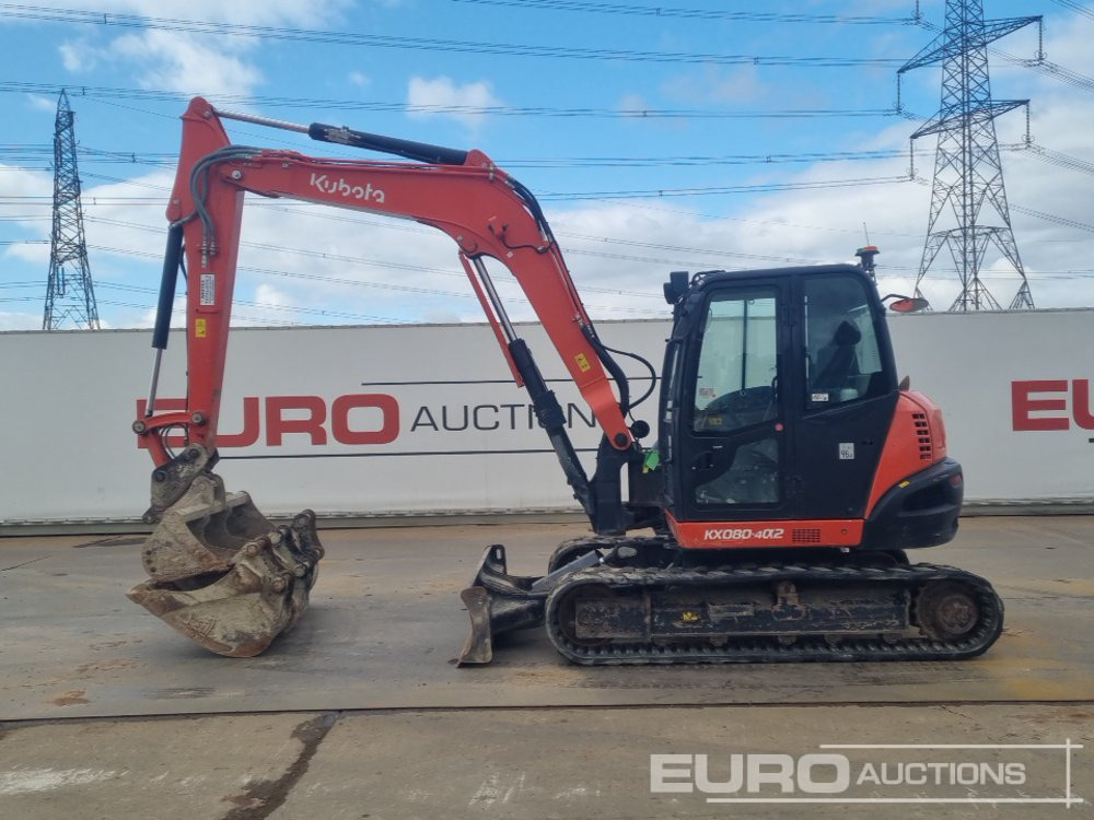 2020 Kubota KX080-4A2 - حفار صغير: صورة 2 2020 Kubota KX080-4A2 - حفار صغير: صورة 2