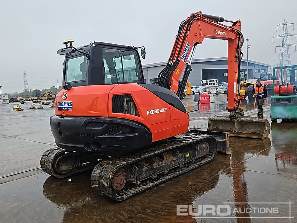 2020 Kubota KX080-4A2 - حفار صغير: صورة 5 2020 Kubota KX080-4A2 - حفار صغير: صورة 5