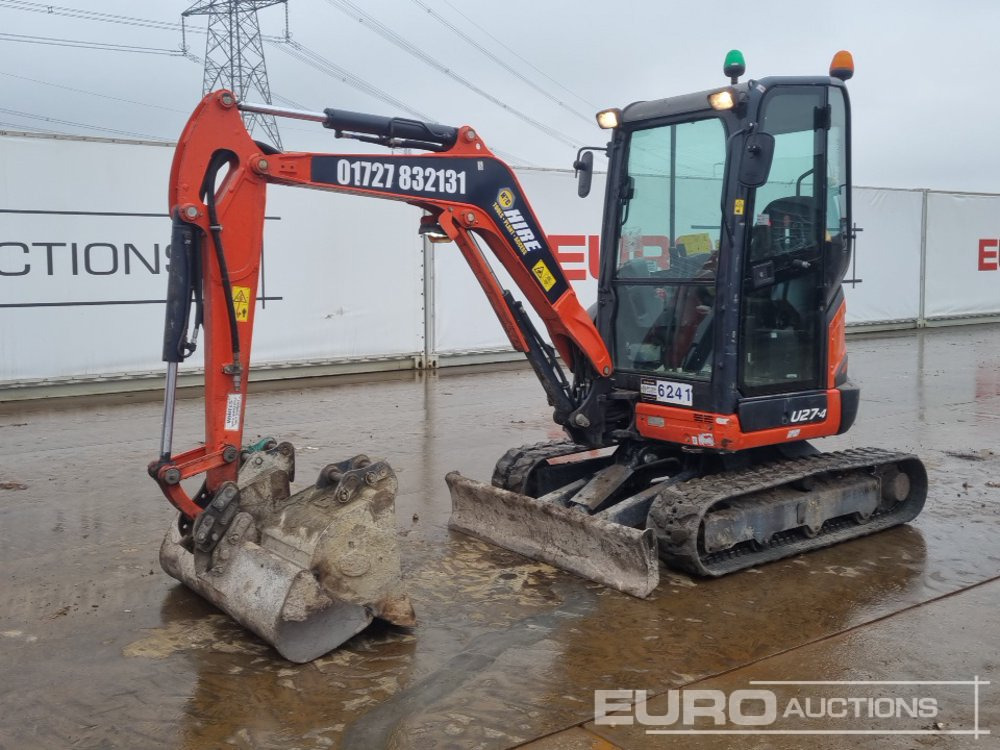 2020 Kubota U27-4 - حفار صغير: صورة 1 2020 Kubota U27-4 - حفار صغير: صورة 1