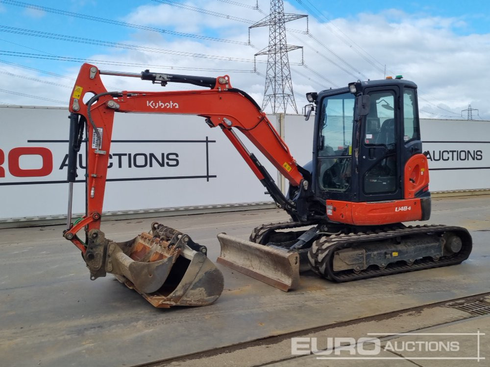 2020 Kubota U48-4 - حفار صغير: صورة 1 2020 Kubota U48-4 - حفار صغير: صورة 1