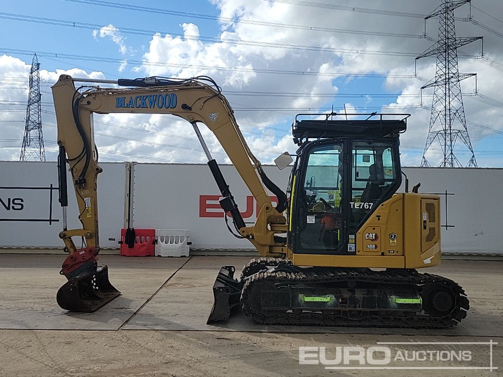 2021 CAT 308CR - حفار صغير: صورة 2 2021 CAT 308CR - حفار صغير: صورة 2