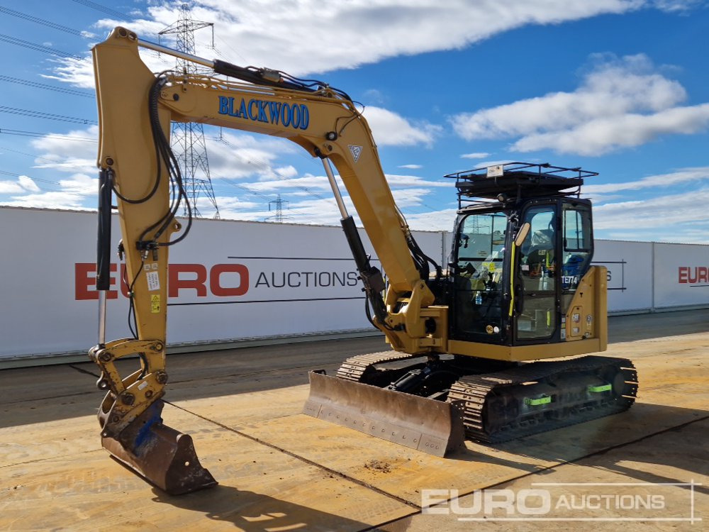 2021 CAT 308CR - حفار صغير: صورة 1 2021 CAT 308CR - حفار صغير: صورة 1