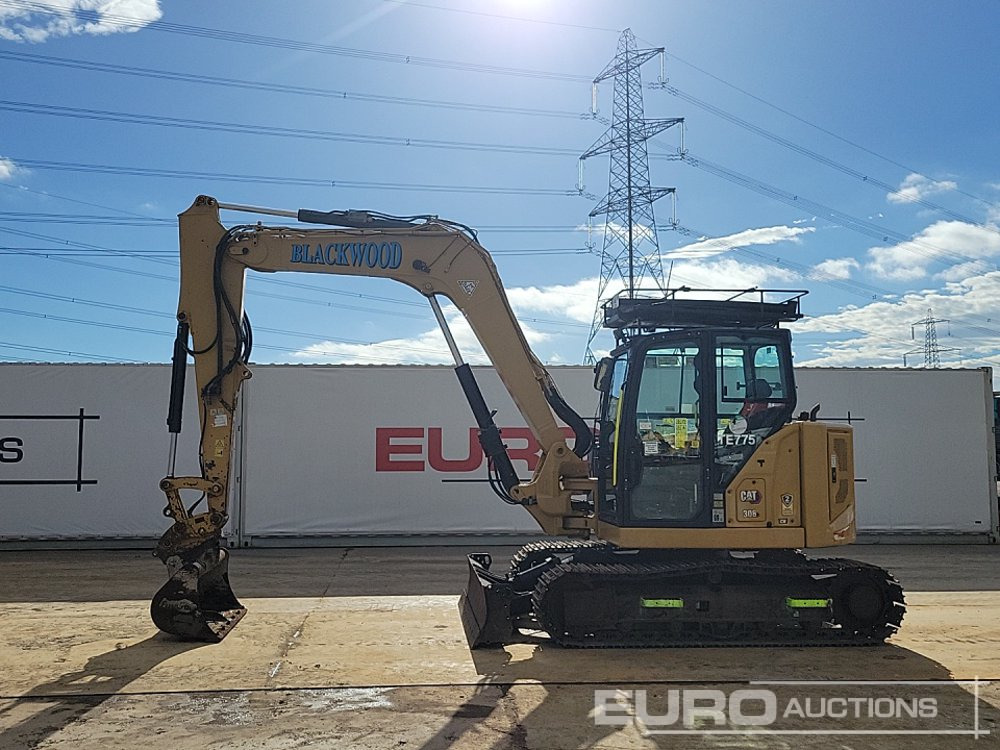 2021 CAT 308CR - حفار صغير: صورة 2 2021 CAT 308CR - حفار صغير: صورة 2