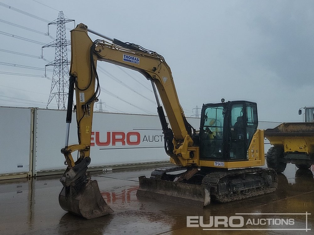2021 CAT 308CR - حفار صغير: صورة 1 2021 CAT 308CR - حفار صغير: صورة 1
