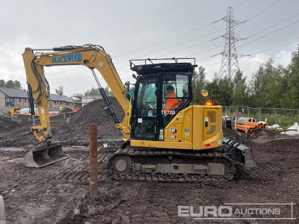 2021 CAT 308CR - حفار صغير: صورة 2 2021 CAT 308CR - حفار صغير: صورة 2
