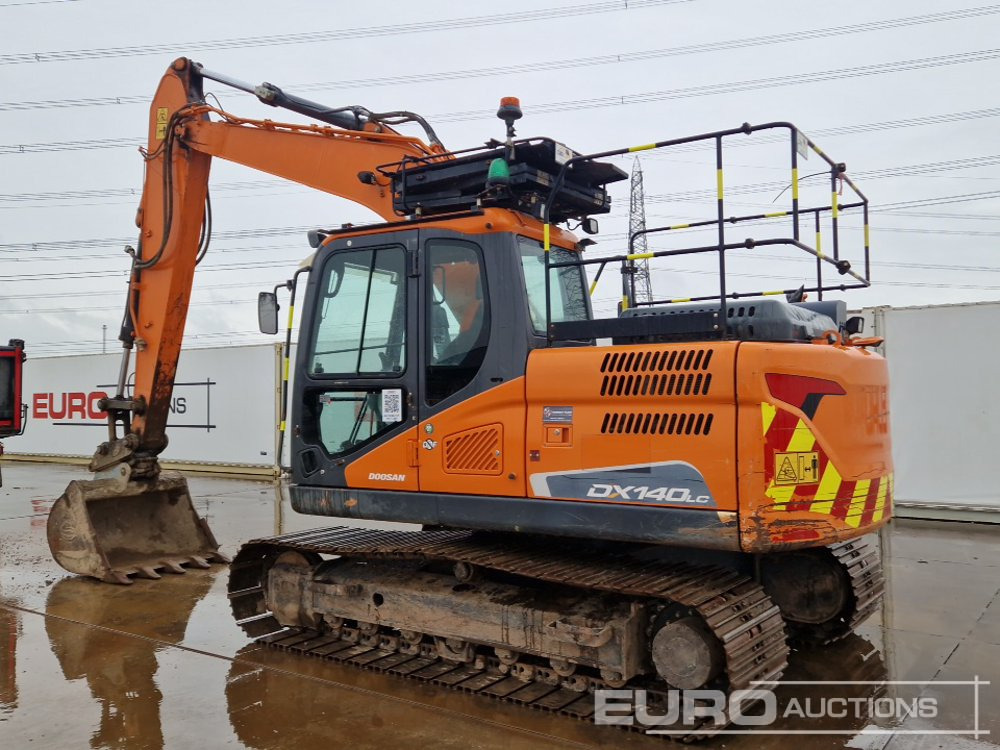 2021 Doosan DX140LC-5 - حفار زاحف: صورة 3 2021 Doosan DX140LC-5 - حفار زاحف: صورة 3