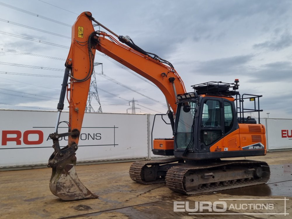 2021 Doosan DX140LC-7 - حفار زاحف: صورة 1 2021 Doosan DX140LC-7 - حفار زاحف: صورة 1