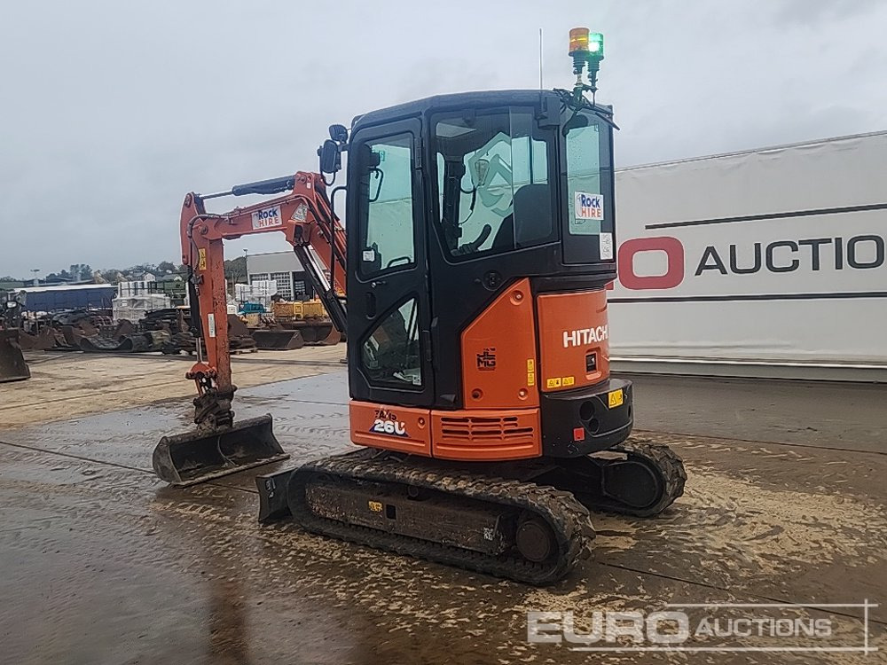 2021 Hitachi ZX26U-6 CLR - حفار صغير: صورة 3 2021 Hitachi ZX26U-6 CLR - حفار صغير: صورة 3