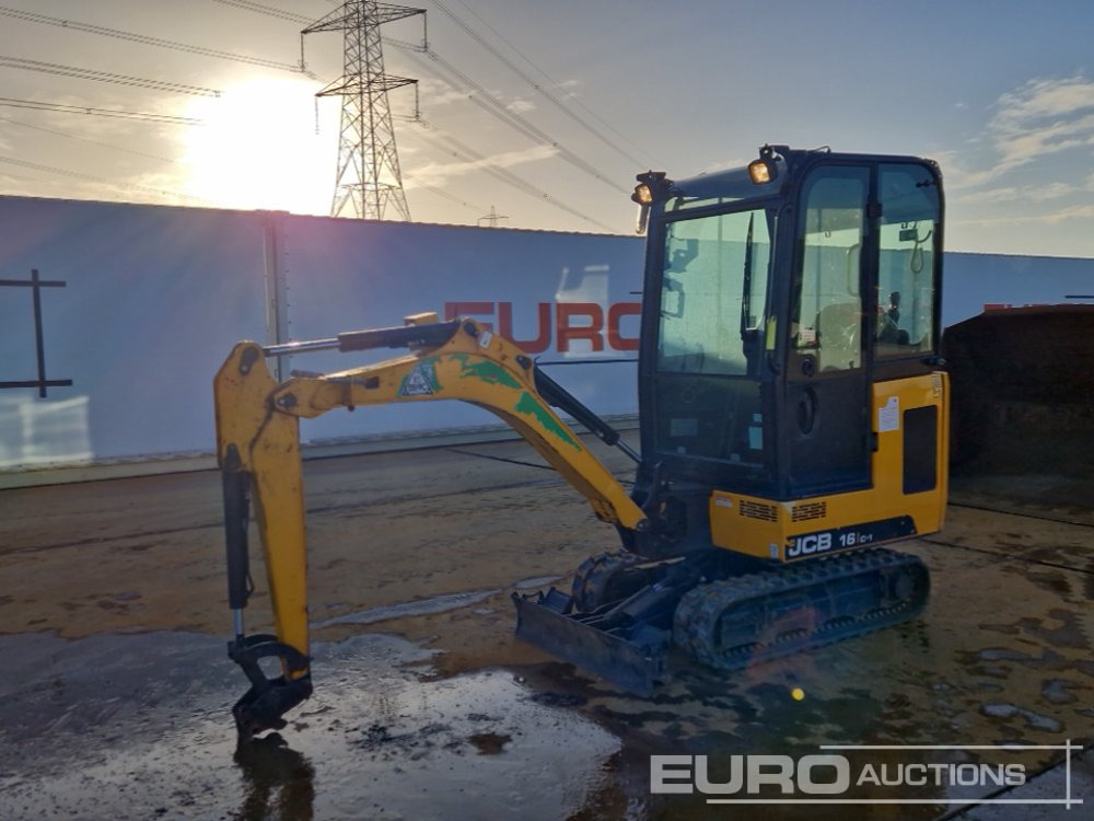 2021 JCB 16C-1 T3 - حفار صغير: صورة 1 2021 JCB 16C-1 T3 - حفار صغير: صورة 1