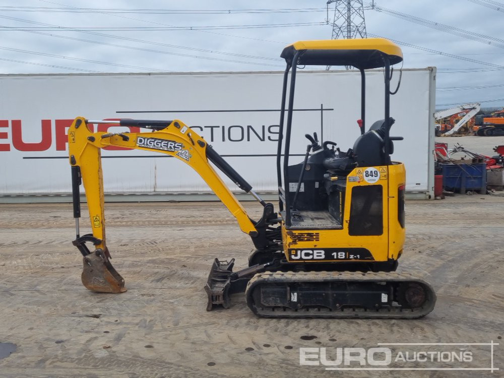 2021 JCB 18Z - حفار صغير: صورة 2 2021 JCB 18Z - حفار صغير: صورة 2