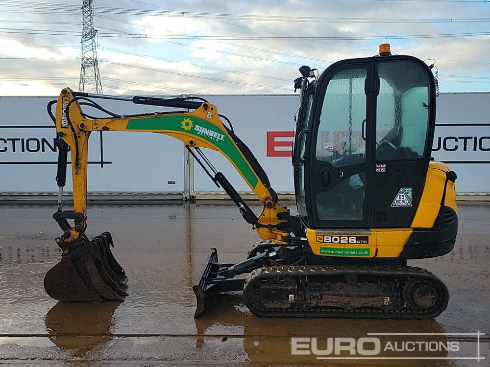 2021 JCB 8026CTS - حفار صغير: صورة 2 2021 JCB 8026CTS - حفار صغير: صورة 2