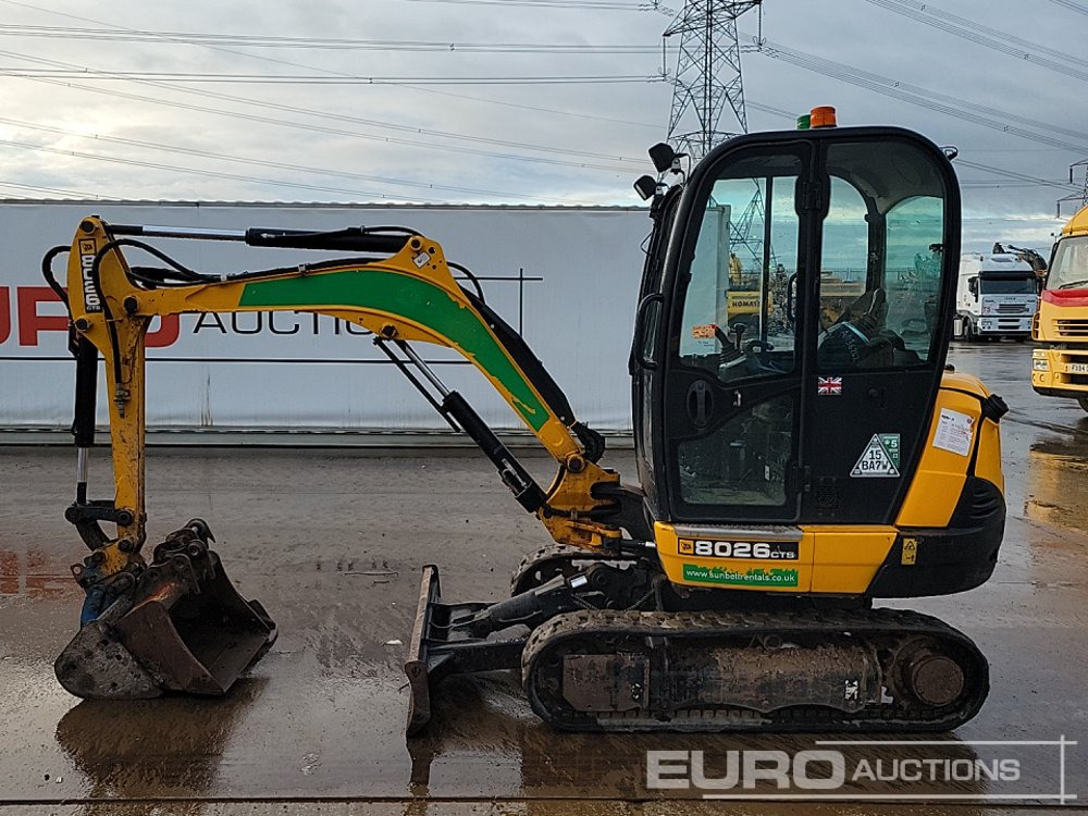 2021 JCB 8026CTS - حفار صغير: صورة 2 2021 JCB 8026CTS - حفار صغير: صورة 2