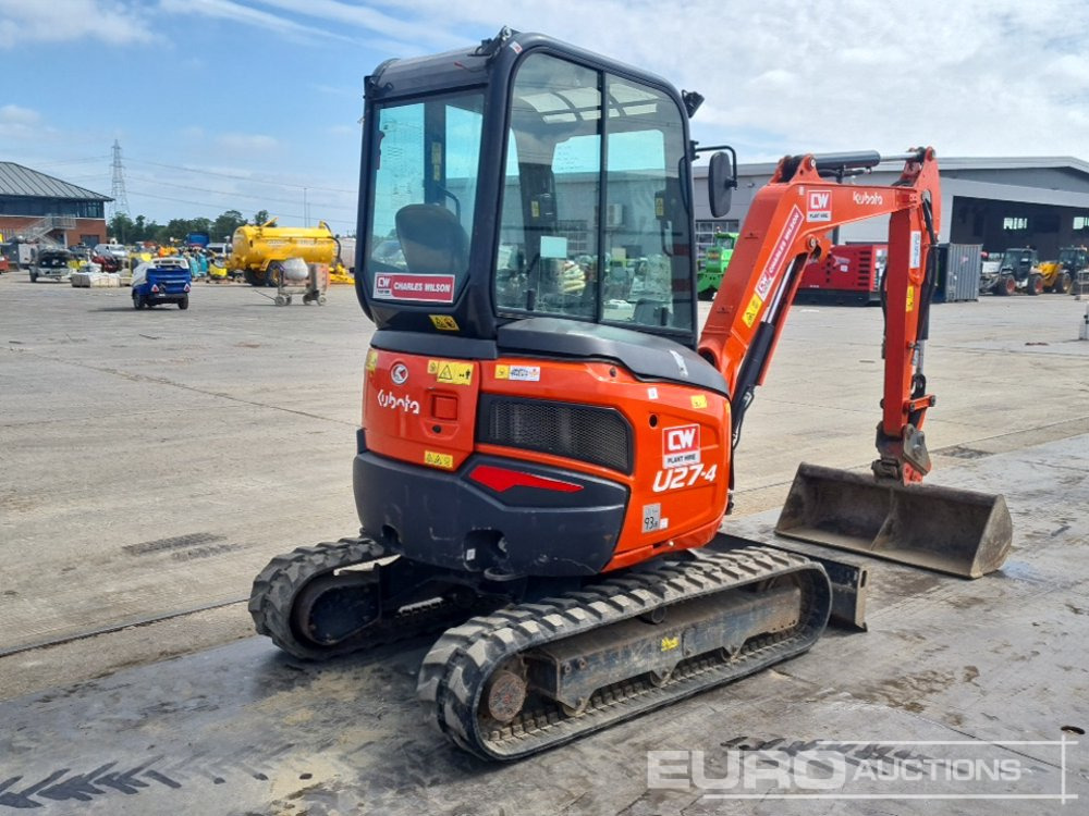 2021 Kubota U27-4 - حفار صغير: صورة 5 2021 Kubota U27-4 - حفار صغير: صورة 5