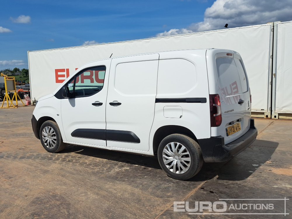 2021 Peugeot Partner - شاحنة توصيل مغلقة: صورة 3 2021 Peugeot Partner - شاحنة توصيل مغلقة: صورة 3