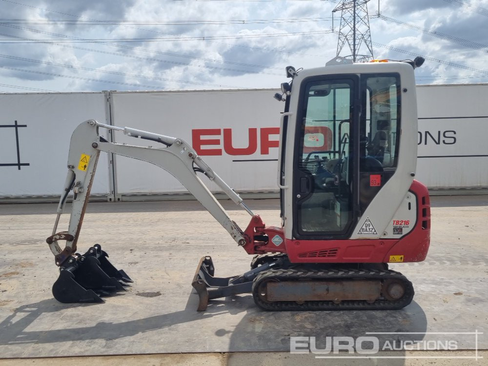 2021 Takeuchi TB216 - حفار صغير: صورة 2 2021 Takeuchi TB216 - حفار صغير: صورة 2