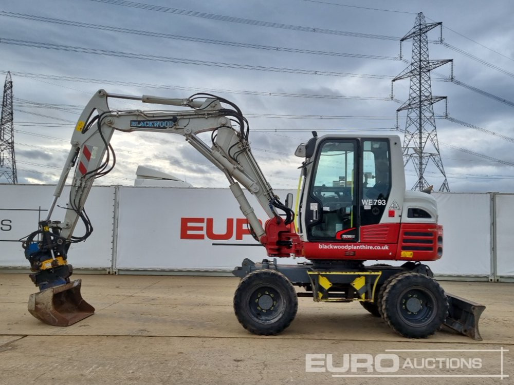 2021 Takeuchi TB295W - حفار ذو عجلات: صورة 2 2021 Takeuchi TB295W - حفار ذو عجلات: صورة 2