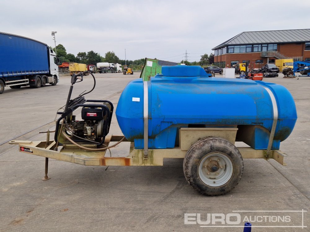 2021 Trailer Engineering Single Axle Plastic Water Bowser, Yanmar Pressure Washer - ماكينة غسيل ضغط عالي: صورة 2 2021 Trailer Engineering Single Axle Plastic Water Bowser, Yanmar Pressure Washer - ماكينة غسيل ضغط عالي: صورة 2