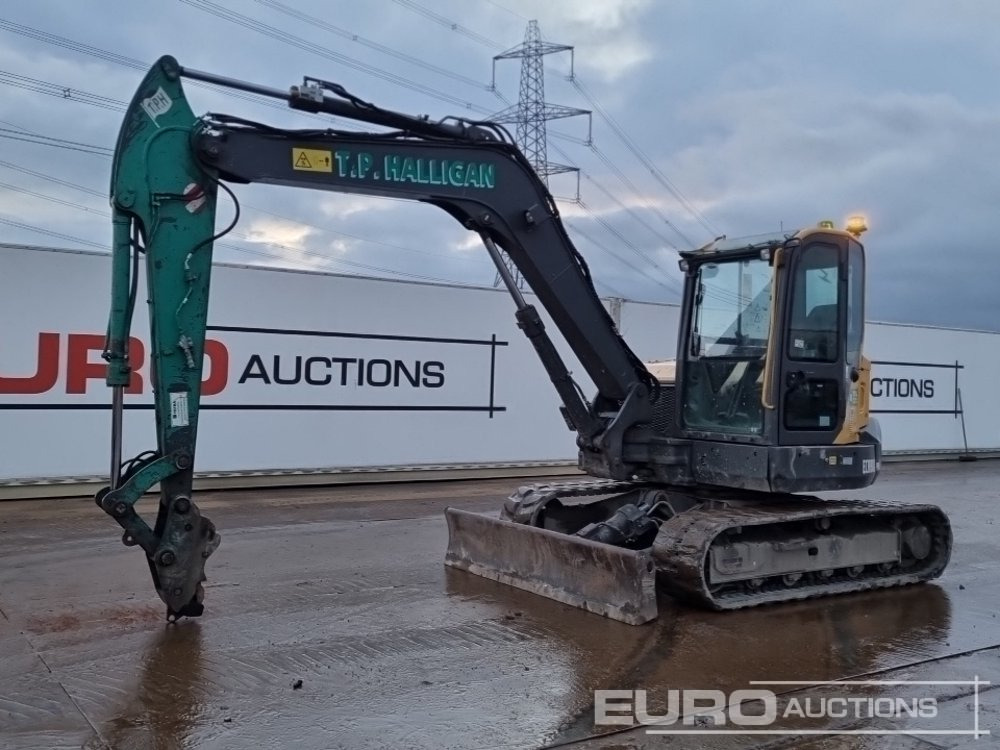 2021 Volvo ECR88D - حفار صغير: صورة 1 2021 Volvo ECR88D - حفار صغير: صورة 1