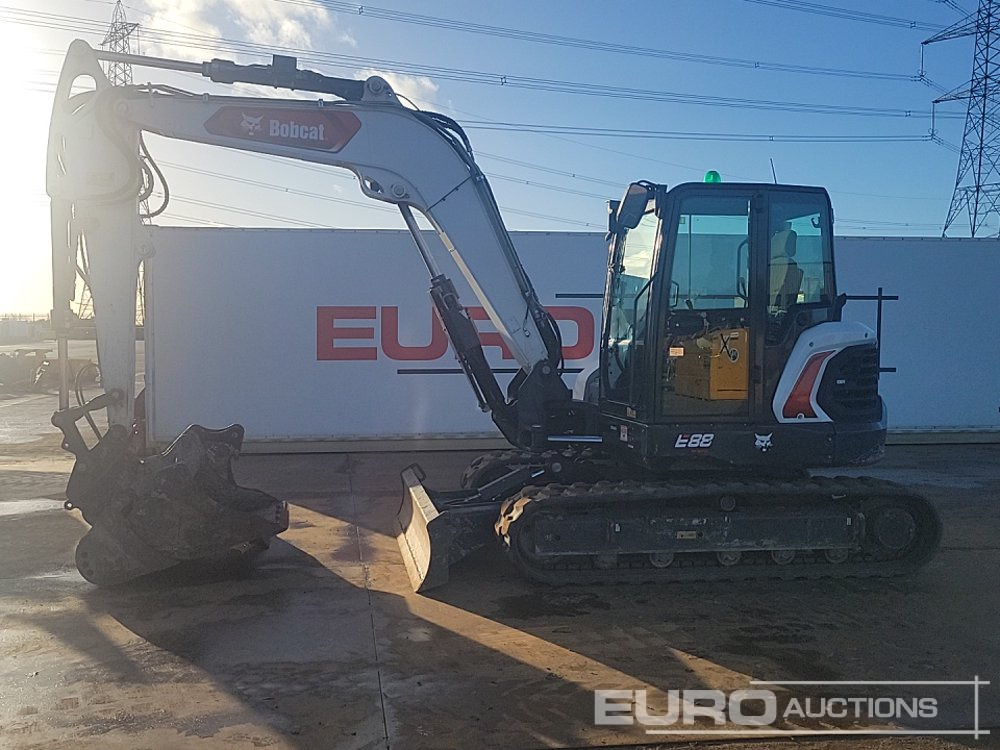2022 Bobcat E88 - حفار صغير: صورة 2 2022 Bobcat E88 - حفار صغير: صورة 2