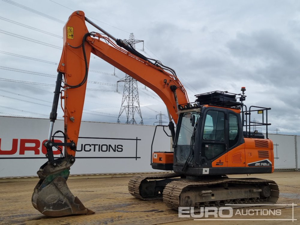 2022 Doosan DX140LC-7 - حفار زاحف: صورة 1 2022 Doosan DX140LC-7 - حفار زاحف: صورة 1
