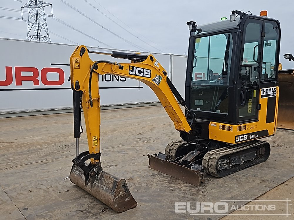 2022 JCB 16C-1 - حفار صغير: صورة 1 2022 JCB 16C-1 - حفار صغير: صورة 1