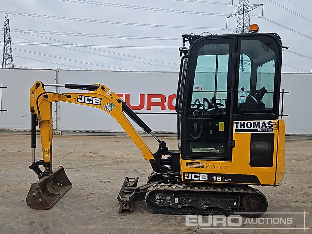 2022 JCB 16C-1 - حفار صغير: صورة 2 2022 JCB 16C-1 - حفار صغير: صورة 2