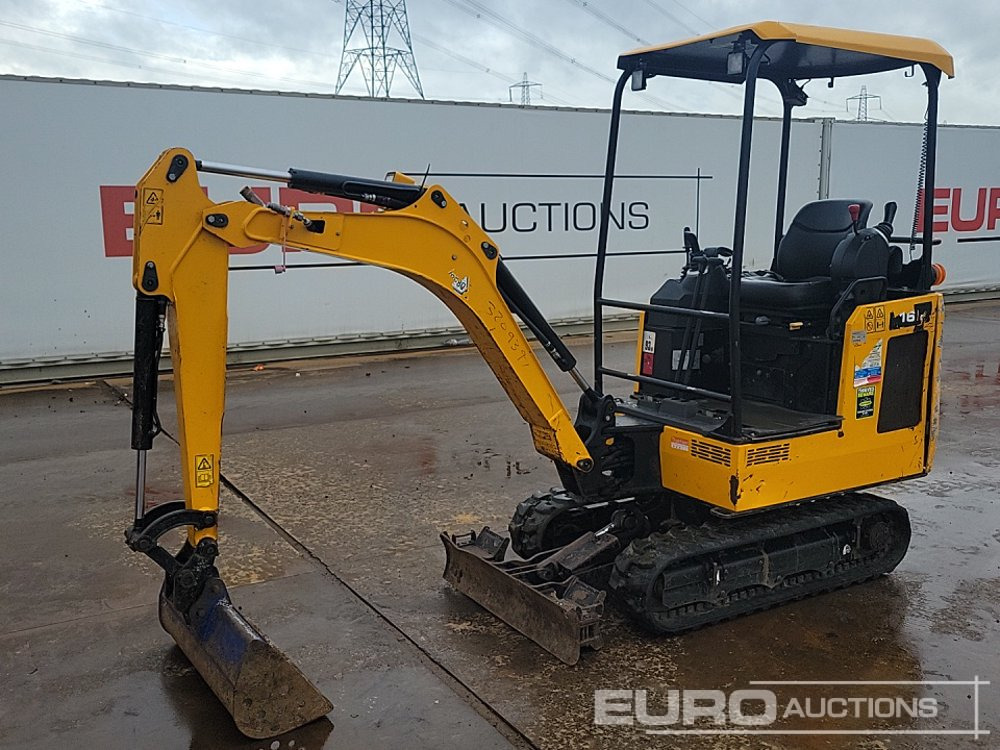 2022 JCB 16C-1 - حفار صغير: صورة 1 2022 JCB 16C-1 - حفار صغير: صورة 1