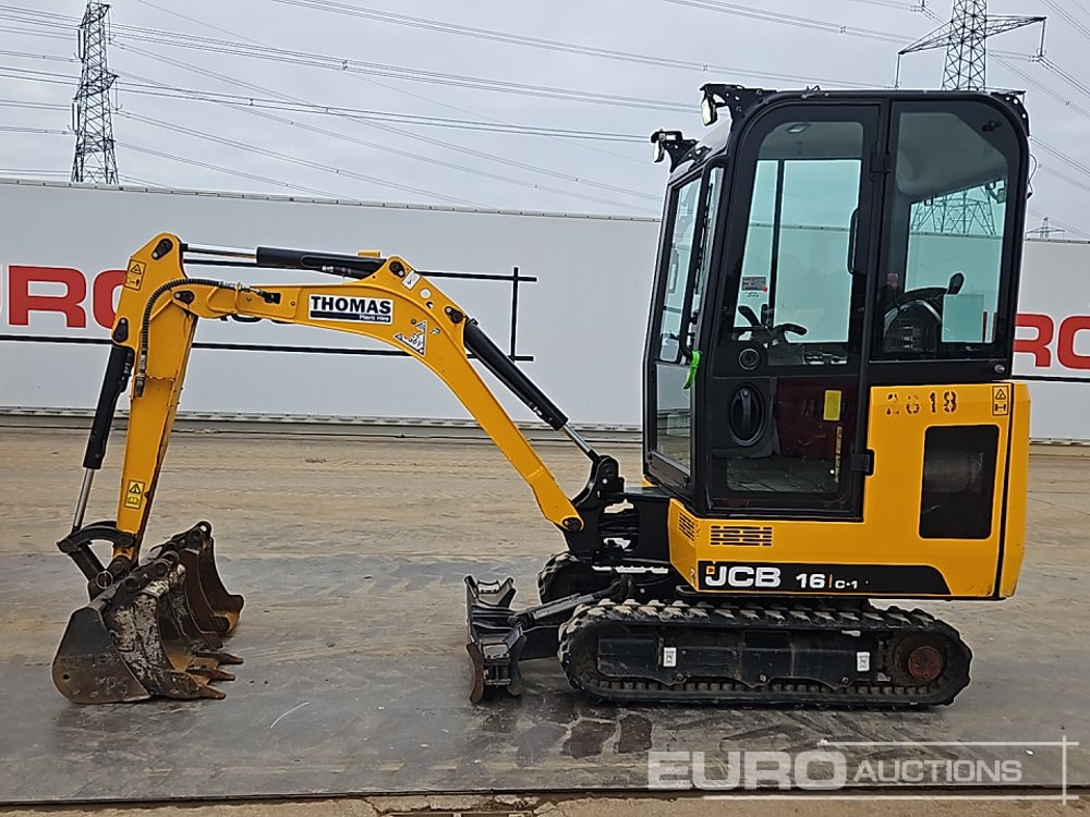 2022 JCB 16C-1 - حفار صغير: صورة 2 2022 JCB 16C-1 - حفار صغير: صورة 2