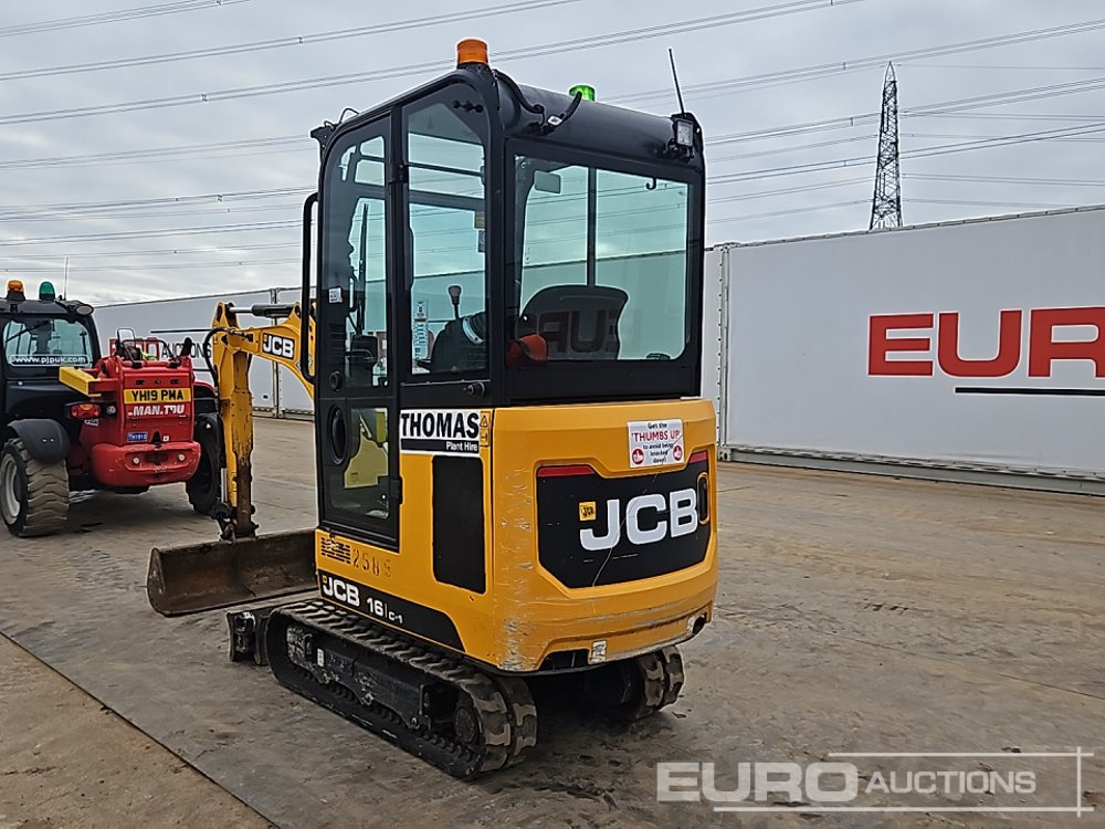 2022 JCB 16C-1 - حفار صغير: صورة 3 2022 JCB 16C-1 - حفار صغير: صورة 3