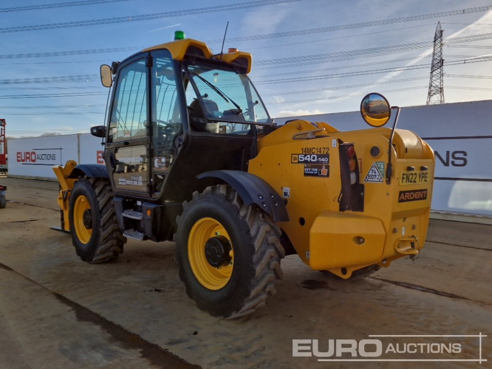 2022 JCB 540-140 Hi Viz - آلة رفع ونقل تلسكوبية: صورة 3 2022 JCB 540-140 Hi Viz - آلة رفع ونقل تلسكوبية: صورة 3