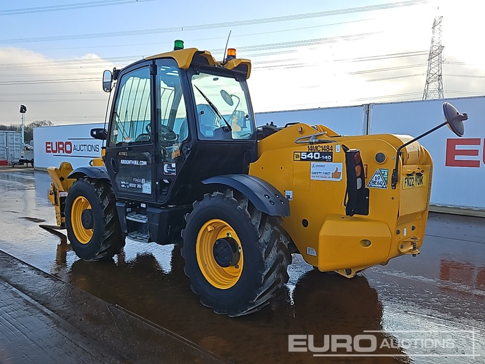 2022 JCB 540-140 Hi Viz - آلة رفع ونقل تلسكوبية: صورة 3 2022 JCB 540-140 Hi Viz - آلة رفع ونقل تلسكوبية: صورة 3
