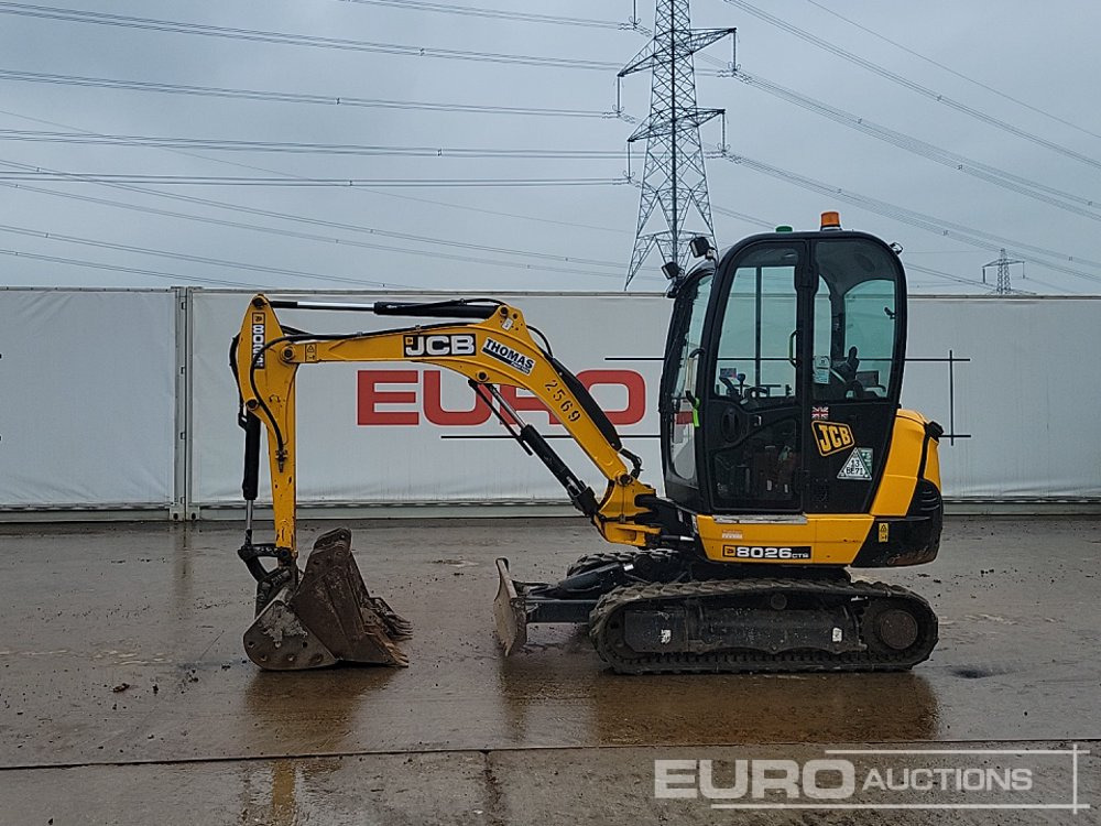 2022 JCB 8026CTS - حفار صغير: صورة 2 2022 JCB 8026CTS - حفار صغير: صورة 2