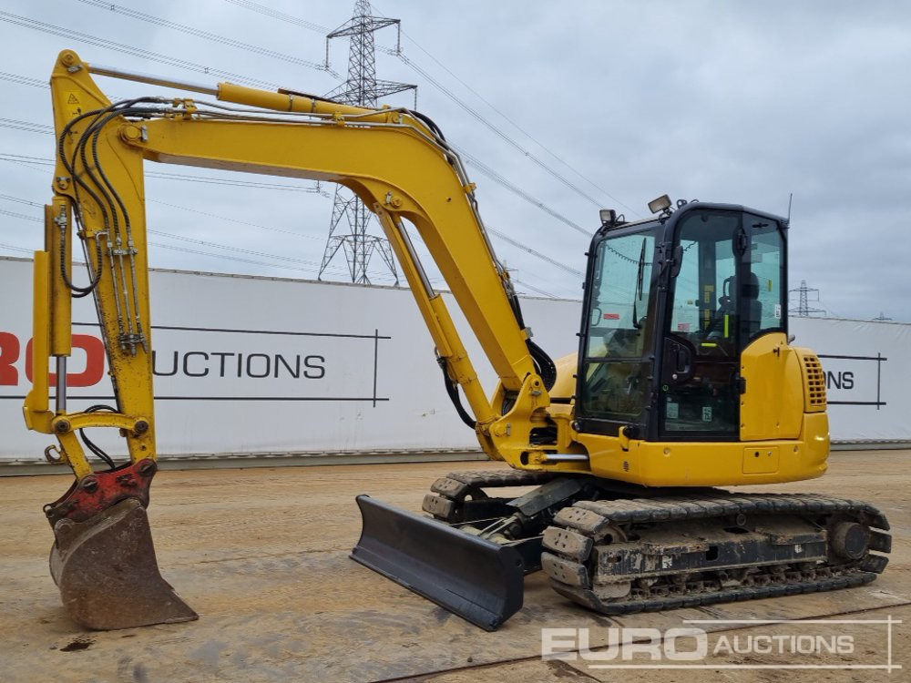 2022 Komatsu PC80MR-5 - حفار صغير: صورة 1 2022 Komatsu PC80MR-5 - حفار صغير: صورة 1