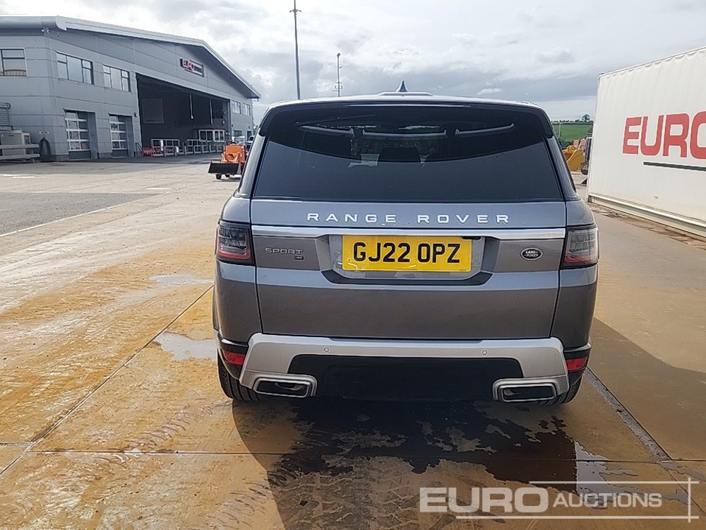 2022 Range Rover Sport - سيارة دفع رباعي: صورة 4 2022 Range Rover Sport - سيارة دفع رباعي: صورة 4