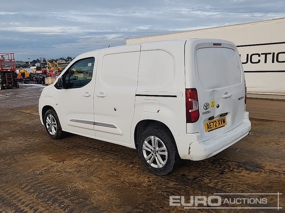 2022 Toyota Proace City - شاحنة توصيل مغلقة: صورة 3 2022 Toyota Proace City - شاحنة توصيل مغلقة: صورة 3