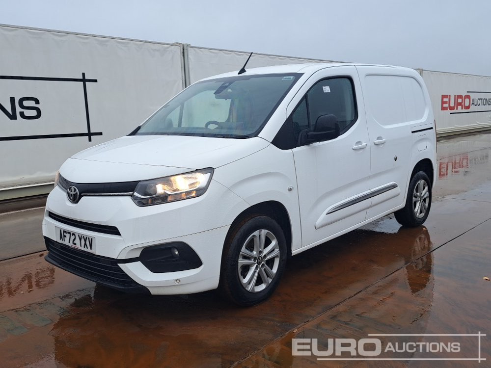 2022 Toyota Proace City - شاحنة توصيل مغلقة: صورة 1 2022 Toyota Proace City - شاحنة توصيل مغلقة: صورة 1