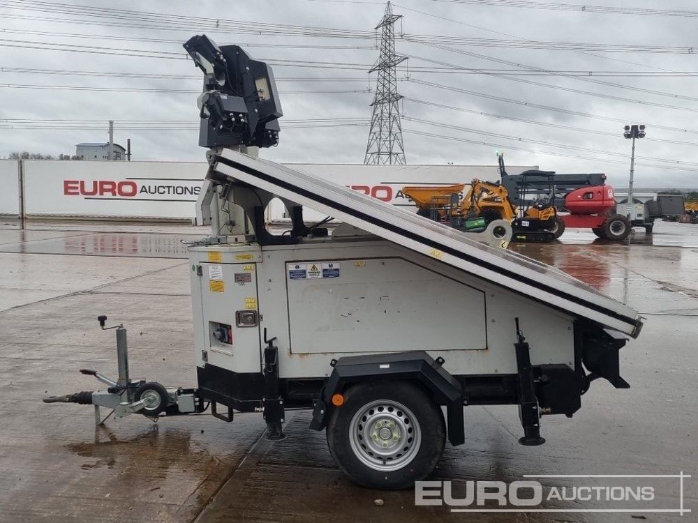 2022 Trime X-Solar Single Axle Solar Powered LED Lighting Tower - برج إنارة: صورة 2 2022 Trime X-Solar Single Axle Solar Powered LED Lighting Tower - برج إنارة: صورة 2