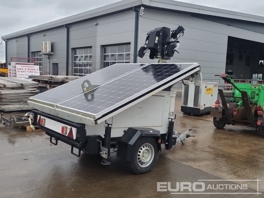 2022 Trime X-Solar Single Axle Solar Powered LED Lighting Tower - برج إنارة: صورة 5 2022 Trime X-Solar Single Axle Solar Powered LED Lighting Tower - برج إنارة: صورة 5