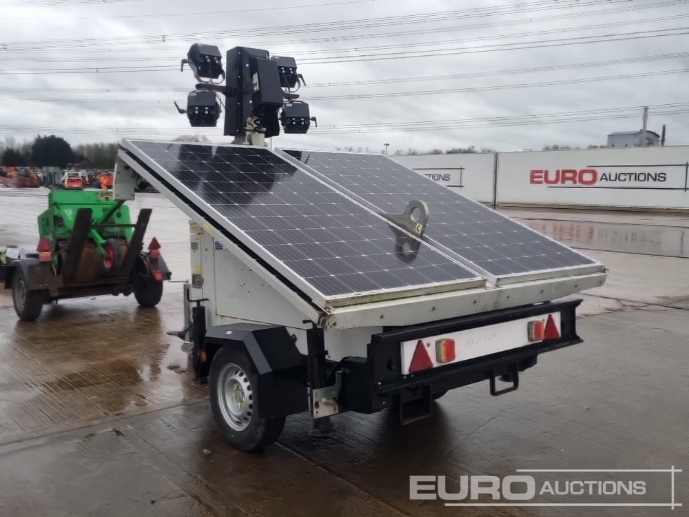 2022 Trime X-Solar Single Axle Solar Powered LED Lighting Tower - برج إنارة: صورة 3 2022 Trime X-Solar Single Axle Solar Powered LED Lighting Tower - برج إنارة: صورة 3