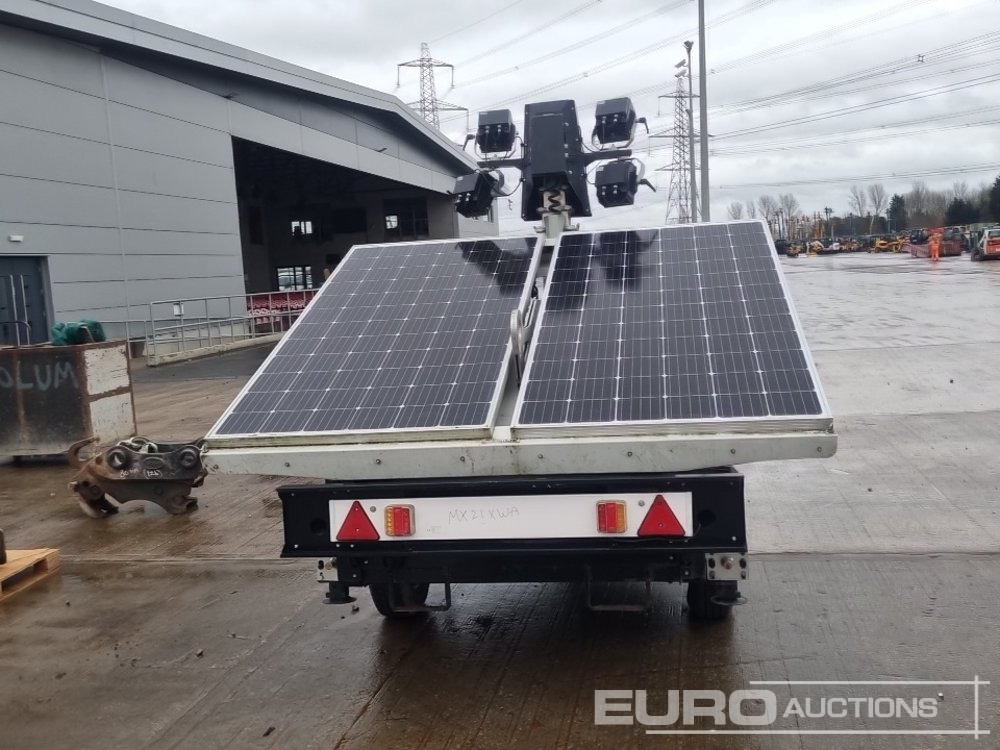 2022 Trime X-Solar Single Axle Solar Powered LED Lighting Tower - برج إنارة: صورة 4 2022 Trime X-Solar Single Axle Solar Powered LED Lighting Tower - برج إنارة: صورة 4