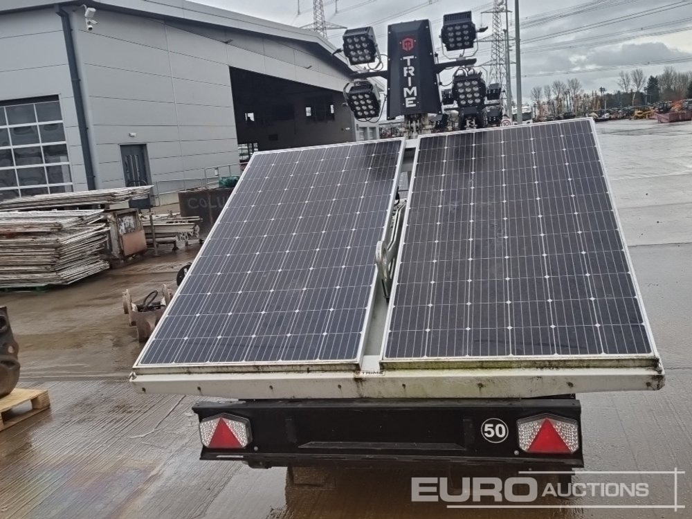 2022 Trime X-Solar Single Axle Solar Powered LED Lighting Tower - برج إنارة: صورة 4 2022 Trime X-Solar Single Axle Solar Powered LED Lighting Tower - برج إنارة: صورة 4
