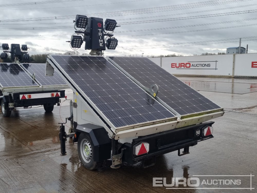 2022 Trime X-Solar Single Axle Solar Powered LED Lighting Tower - برج إنارة: صورة 3 2022 Trime X-Solar Single Axle Solar Powered LED Lighting Tower - برج إنارة: صورة 3