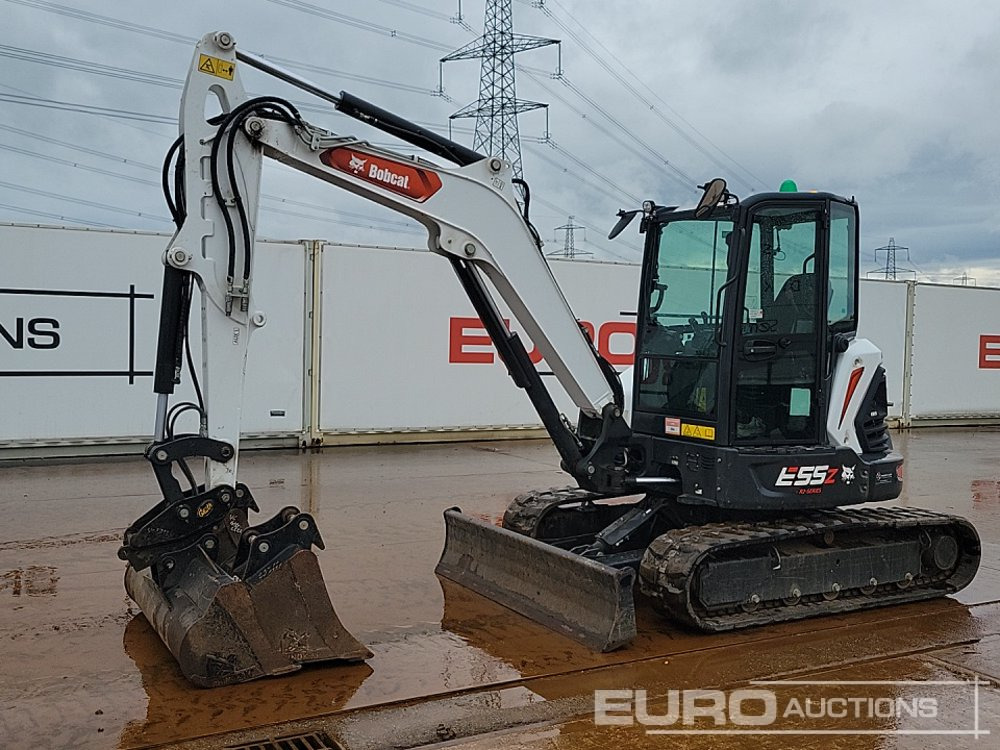 2023 Bobcat E55z - حفار صغير: صورة 1 2023 Bobcat E55z - حفار صغير: صورة 1