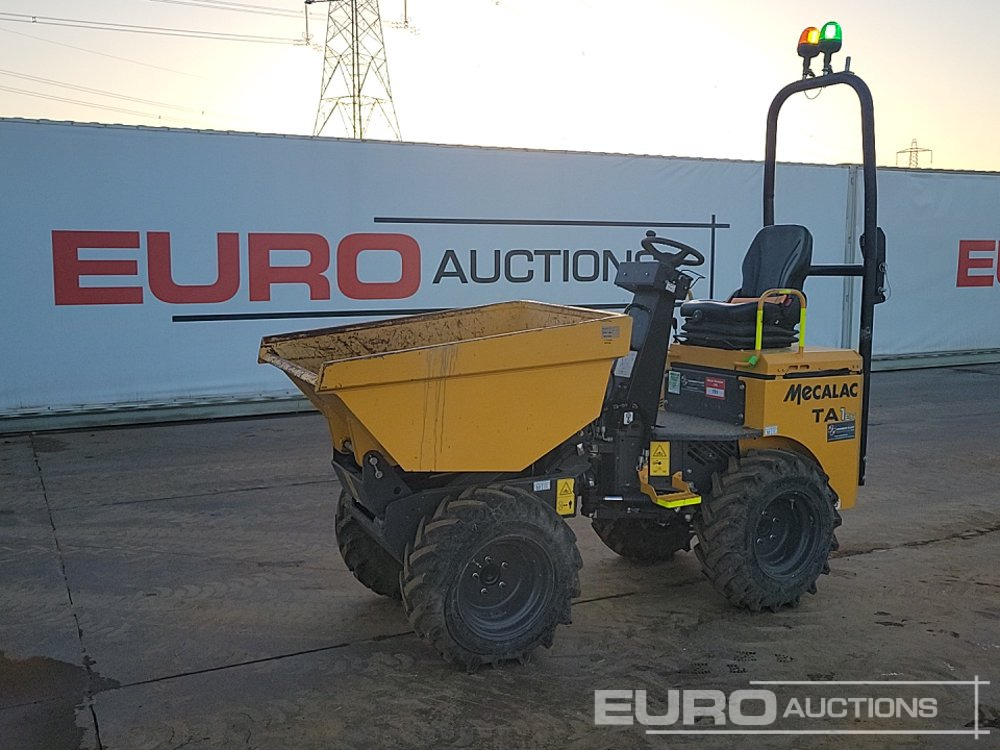 2023 Mecalac TA1EH - شاحنة قلابة صغيرة: صورة 1 2023 Mecalac TA1EH - شاحنة قلابة صغيرة: صورة 1