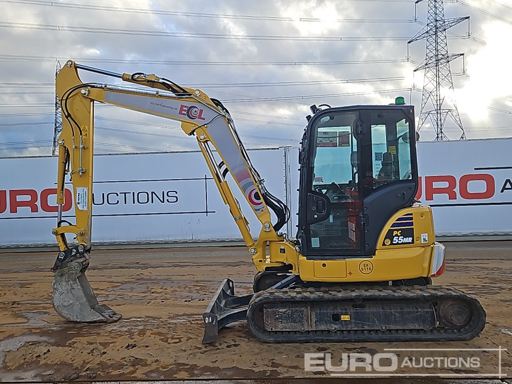 2024 Komatsu PC55MR-5E0 - حفار صغير: صورة 4 2024 Komatsu PC55MR-5E0 - حفار صغير: صورة 4