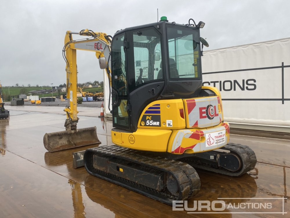 2024 Komatsu PC55MR-5E0 - حفار صغير: صورة 3 2024 Komatsu PC55MR-5E0 - حفار صغير: صورة 3