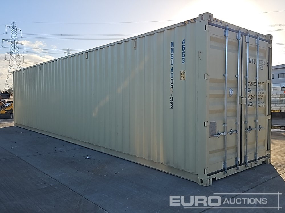 2025 40' x 8' High Cube Container, 4 Side Doors, 1 End Door (Cannot Be Reconsigned) - حاوية شحن: صورة 5 2025 40' x 8' High Cube Container, 4 Side Doors, 1 End Door (Cannot Be Reconsigned) - حاوية شحن: صورة 5