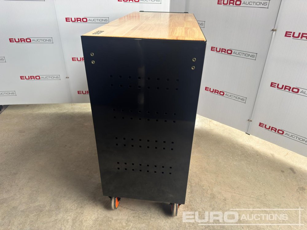 2025 Boss Wheeled Tool Trolley, 523pcs Tool Kit, Worktop (Black) - معدات الورشة: صورة 4 2025 Boss Wheeled Tool Trolley, 523pcs Tool Kit, Worktop (Black) - معدات الورشة: صورة 4