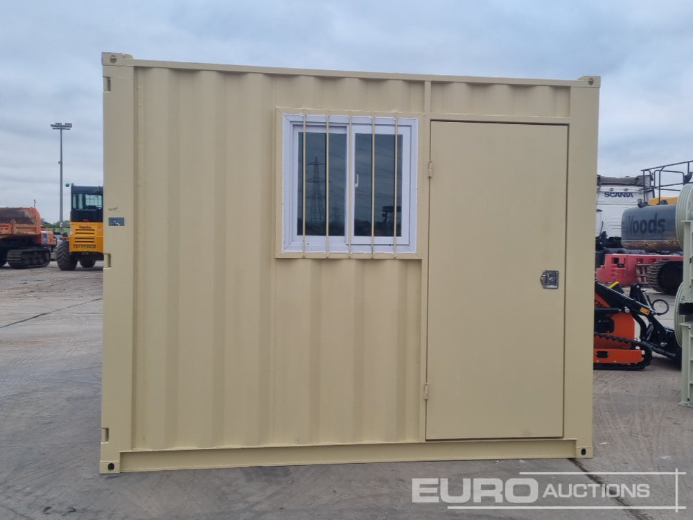 2025 CTN 10' x 7' Container, 1 Side door, 1 End Door, Window (Cannot Be Reconsigned) - حاوية شحن: صورة 2 2025 CTN 10' x 7' Container, 1 Side door, 1 End Door, Window (Cannot Be Reconsigned) - حاوية شحن: صورة 2